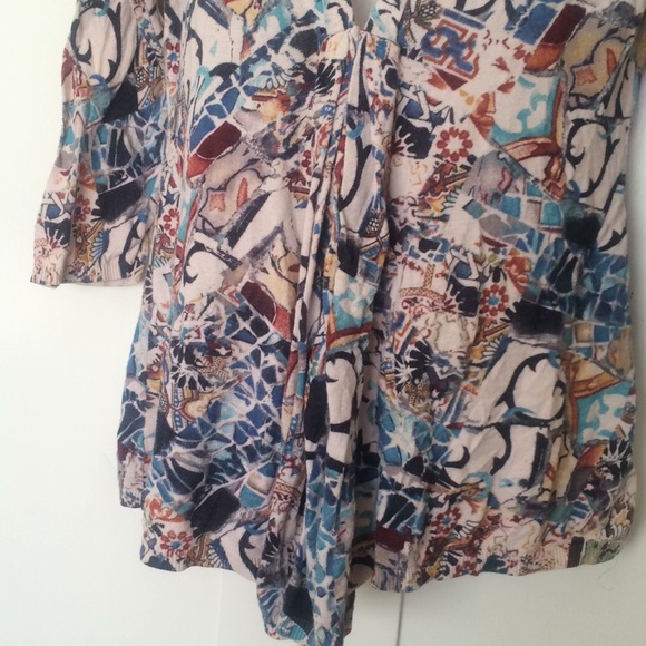 🥰🥰{Anthro} Sparrow "Talavera" Cardigan - Picture 3 of 5